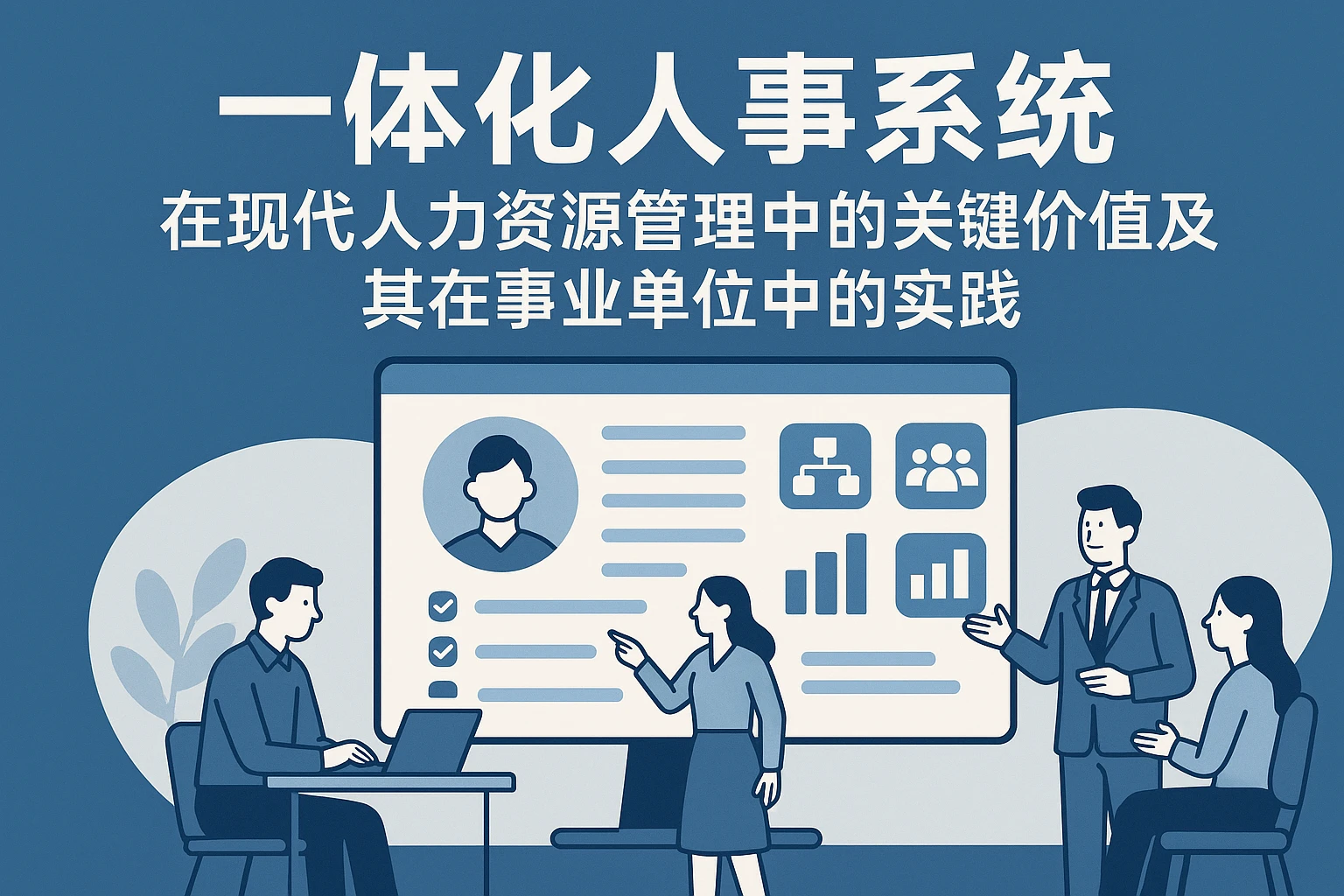 一体化人事系统在现代人力资源管理中的关键价值及其在事业单位中的实践
