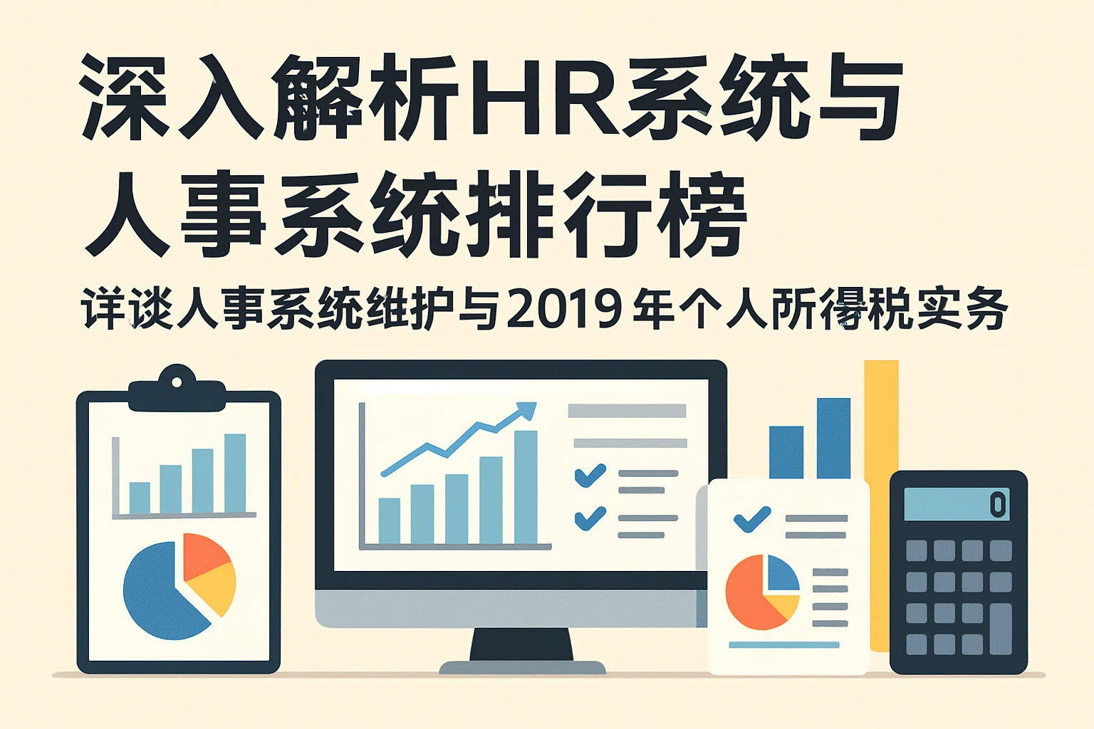 深入解析HR系统与人事系统排行榜，详谈人事系统维护与2019年个人所得税实务
