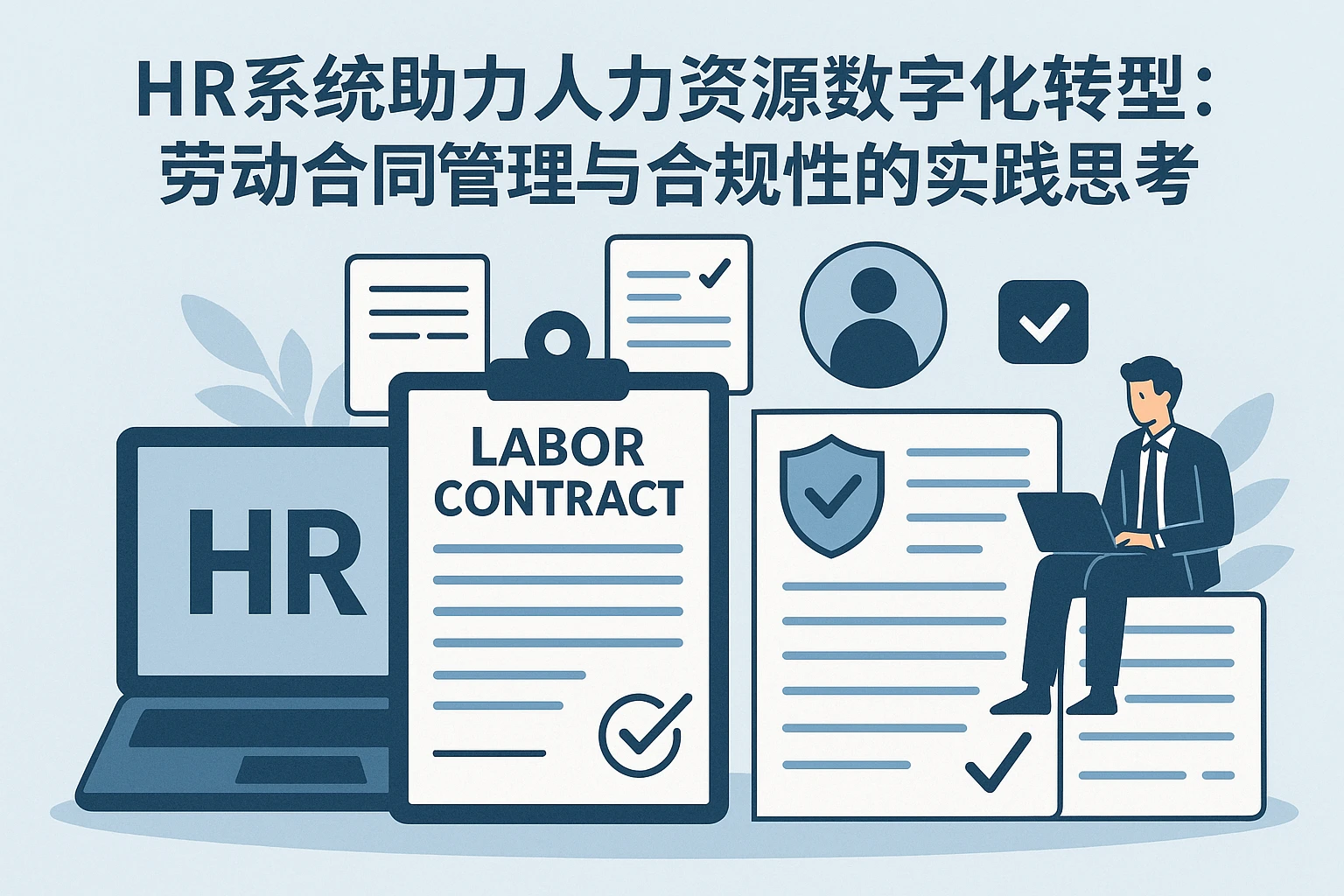 HR系统助力人力资源数字化转型：劳动合同管理与合规性的实践思考