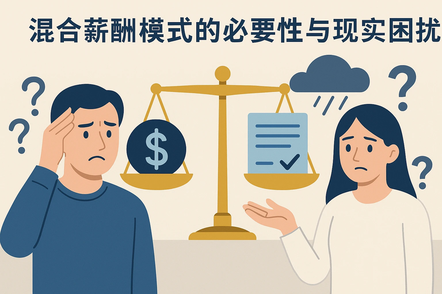 混合薪酬模式的必要性与现实困扰