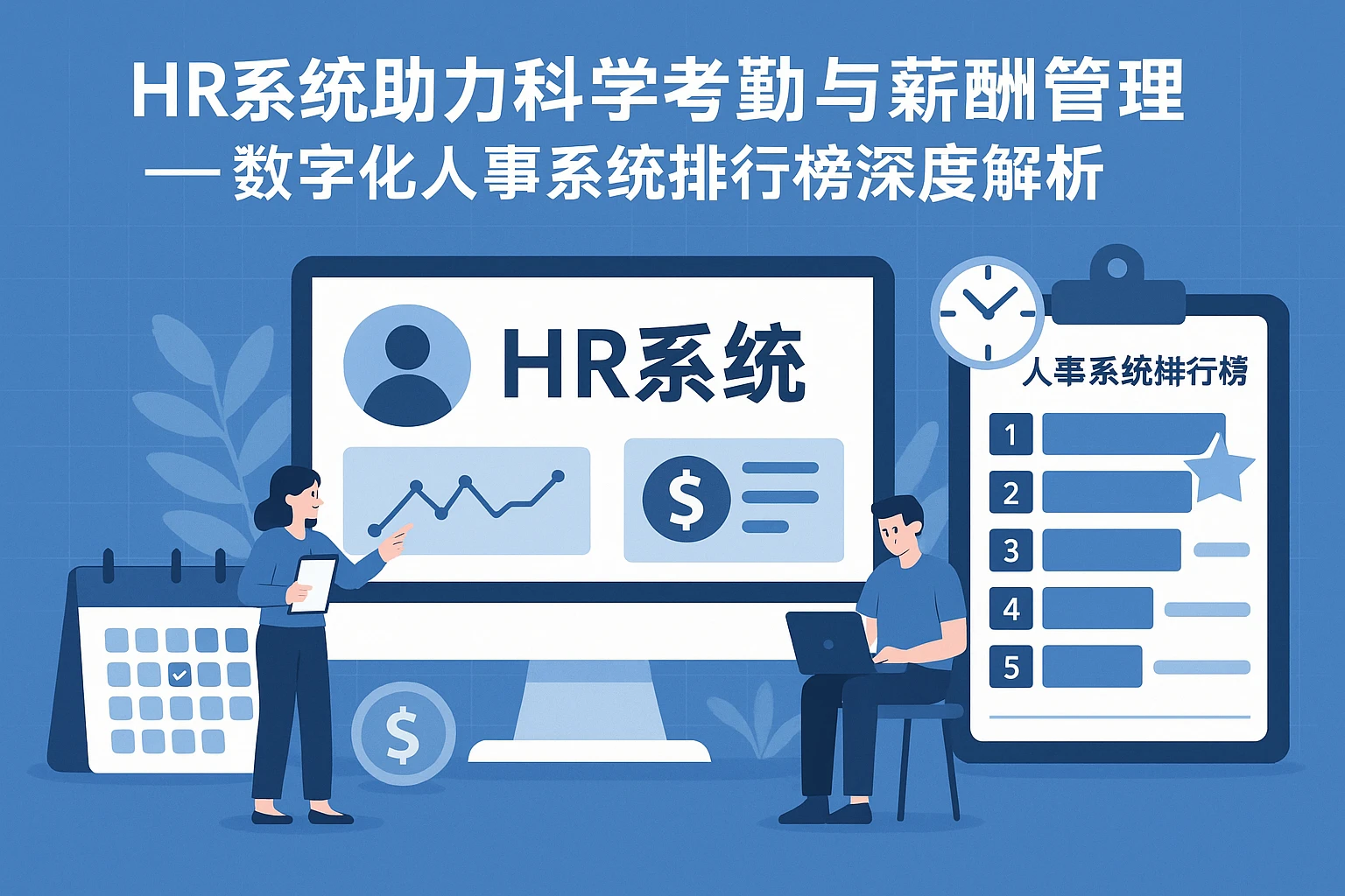 HR系统助力科学考勤与薪酬管理——数字化人事系统排行榜深度解析