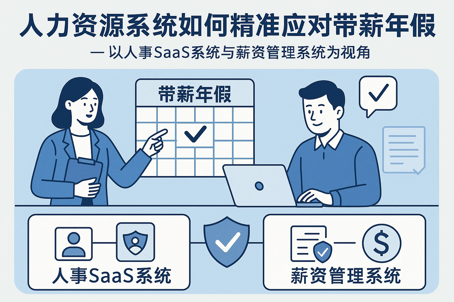 人力资源系统如何精准应对带薪年假合规管理 —— 以人事SaaS系统与薪资管理系统为视角