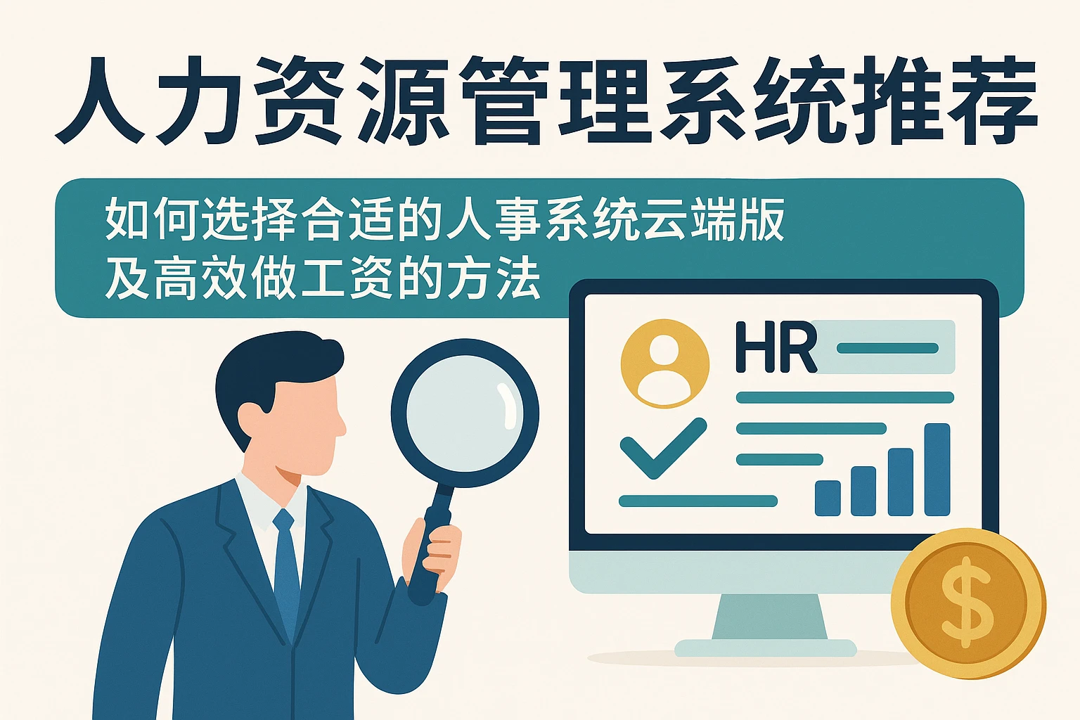 人力资源管理系统推荐——如何选择合适的人事系统云端版及高效做工资的方法