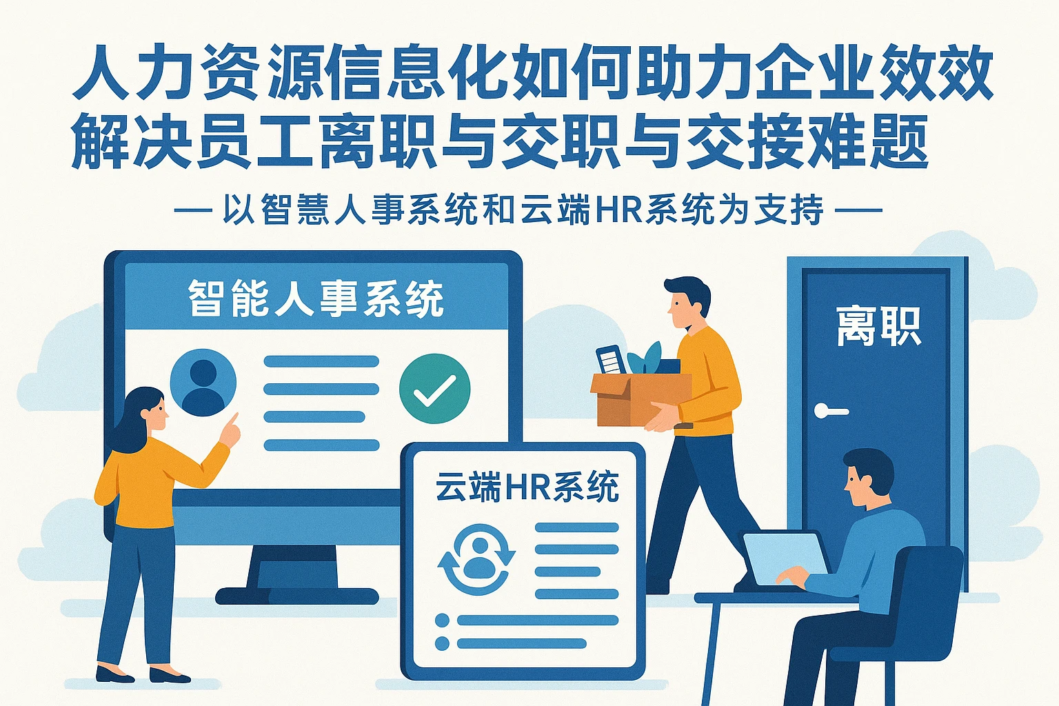 人力资源信息化系统如何助力企业高效解决员工离职与交接难题——以智能人事系统与云端HR系统为支撑