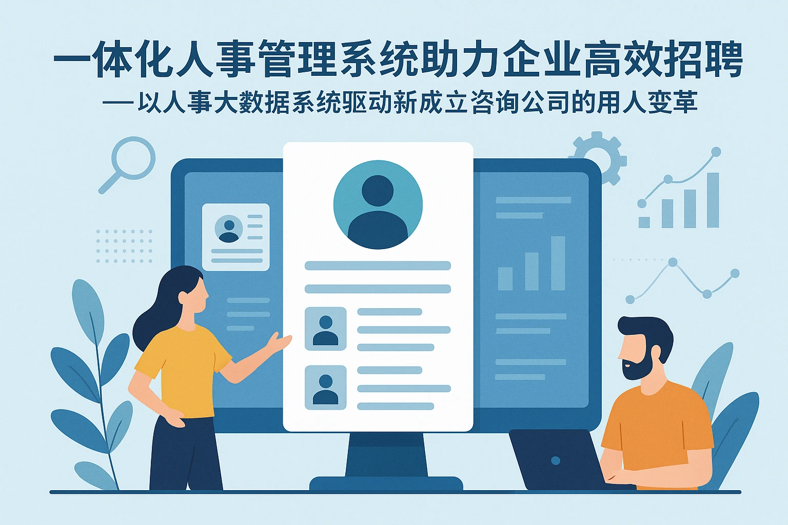 一体化人事管理系统助力企业高效招聘——以人事大数据系统驱动新成立咨询公司的用人变革