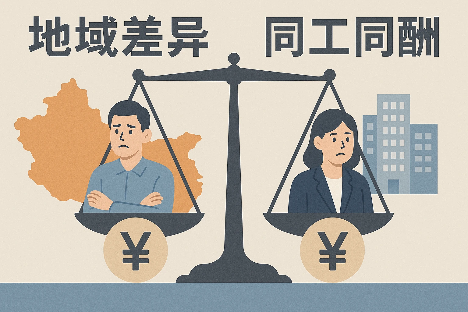 地域差异与同岗同酬的矛盾
