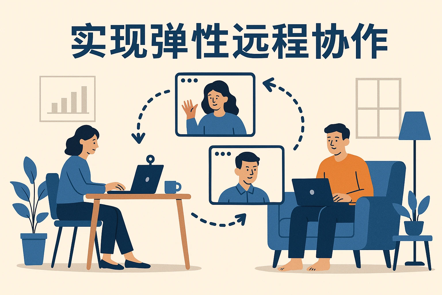 实现弹性远程协作