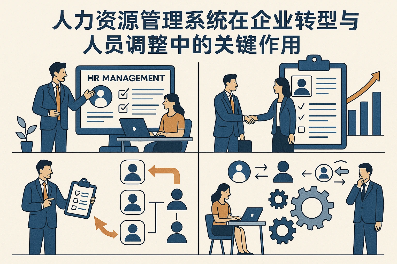 人力资源管理系统在企业转型与人员调整中的关键作用