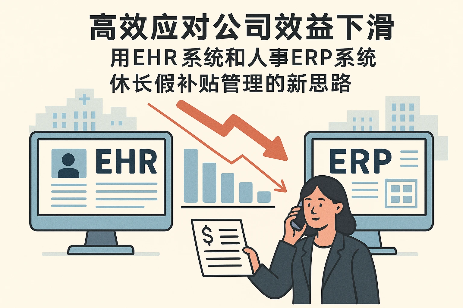 用EHR系统和人事ERP系统高效应对公司效益下滑：休长假补贴管理的新思路