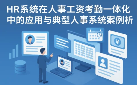 HR系统在人事工资考勤一体化中的应用与典型人事系统案例解析