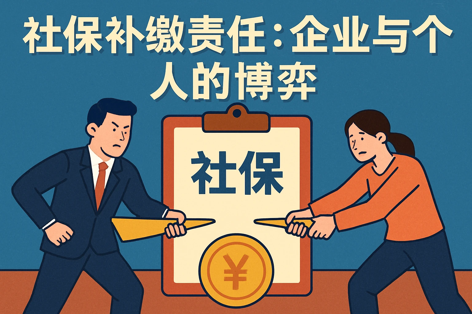 社保补缴责任：企业与个人的博弈
