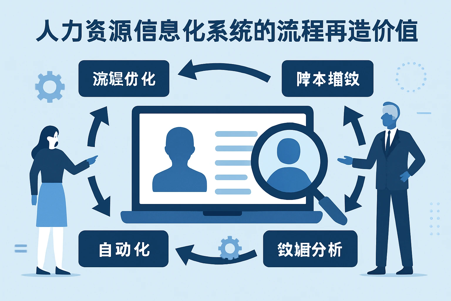 人力资源信息化系统的流程再造价值