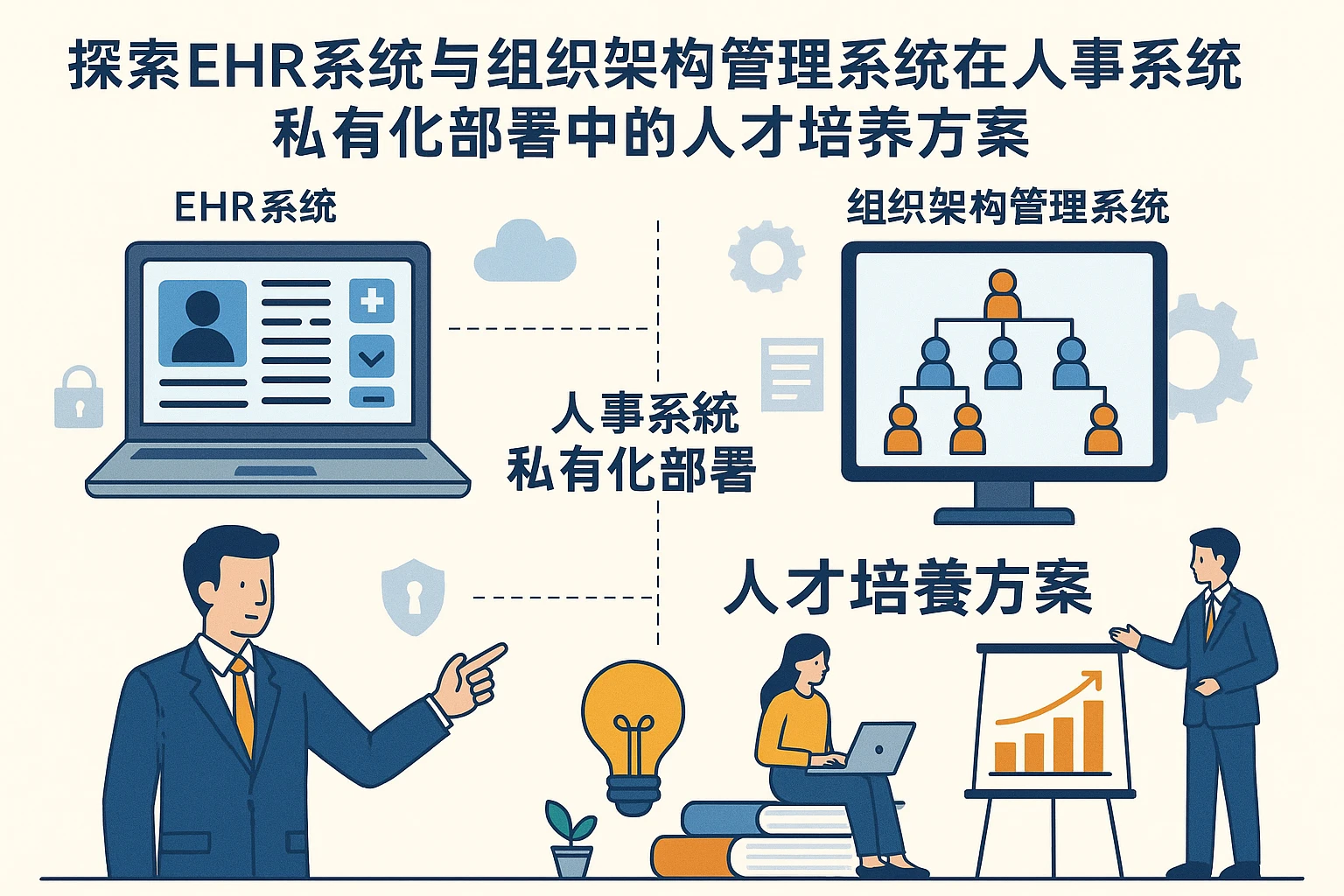探索EHR系统与组织架构管理系统在人事系统私有化部署中的人才培养方案