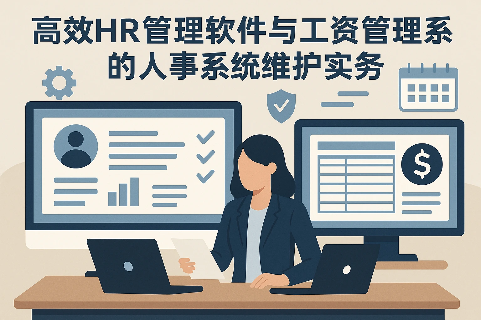 高效HR管理软件与工资管理系统的人事系统维护实务