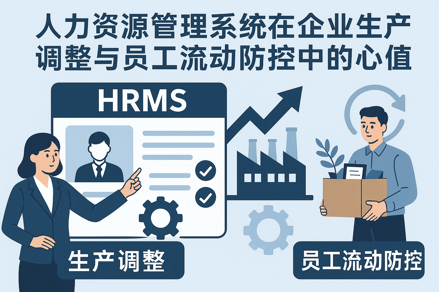 人力资源管理系统在企业生产调整与员工流动防控中的核心价值