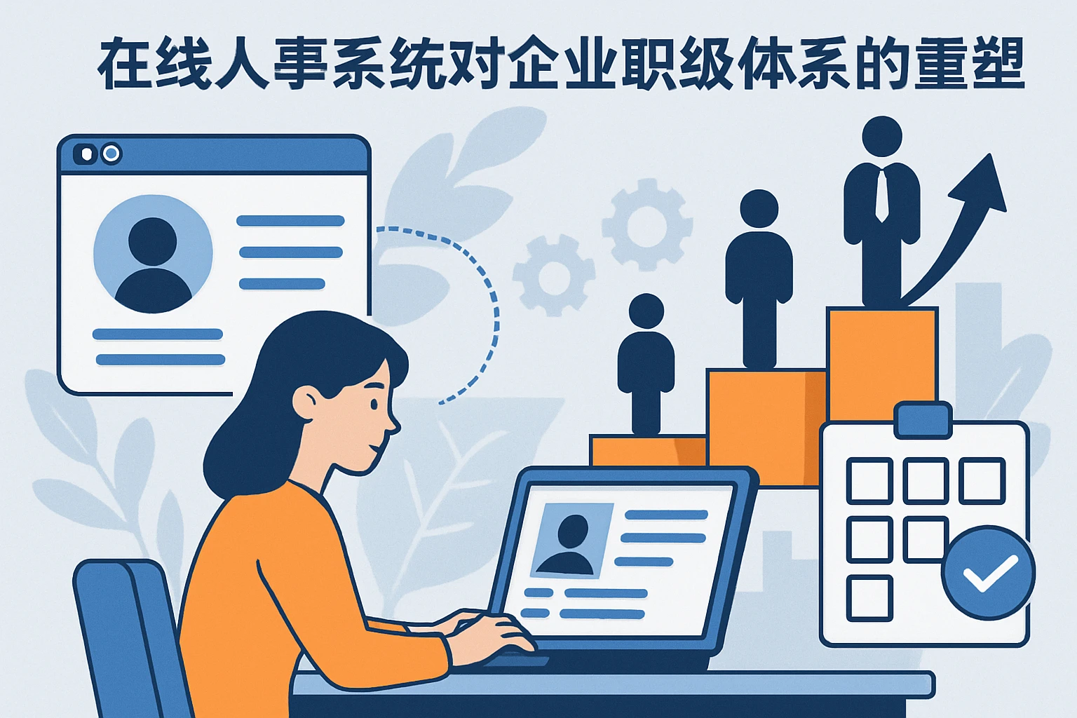 在线人事系统对企业职级体系的重塑