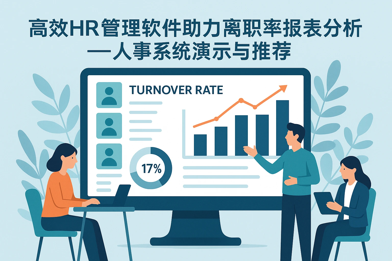 高效HR管理软件助力离职率报表分析——人事系统演示与推荐