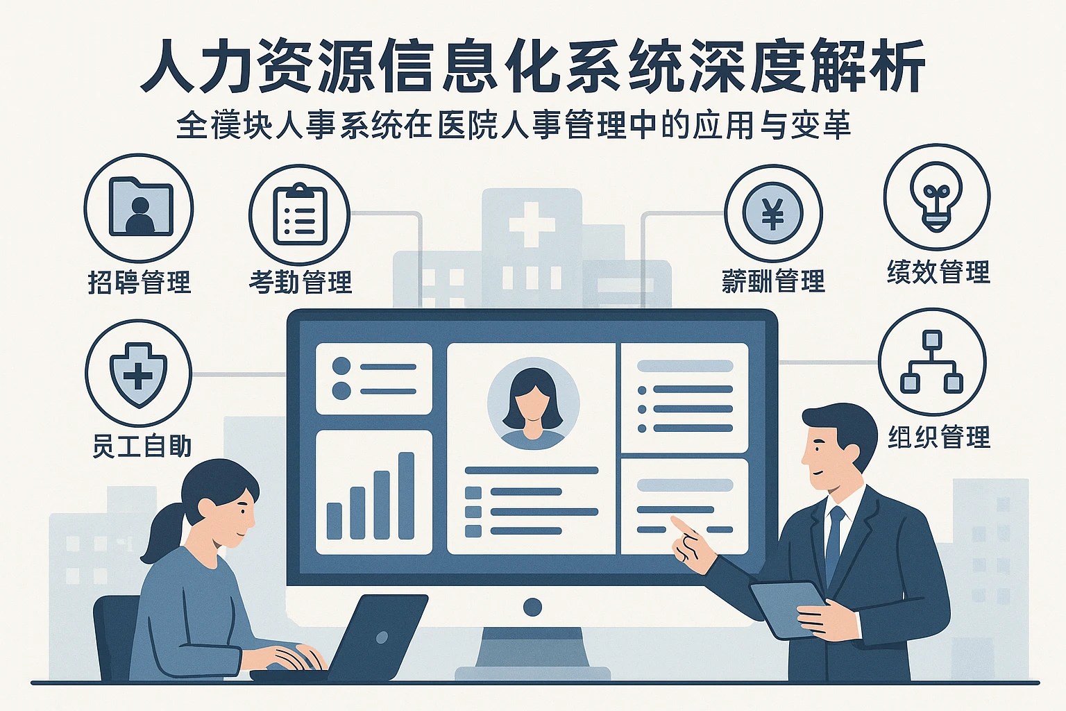 人力资源信息化系统深度解析：全模块人事系统在医院人事管理中的应用与变革