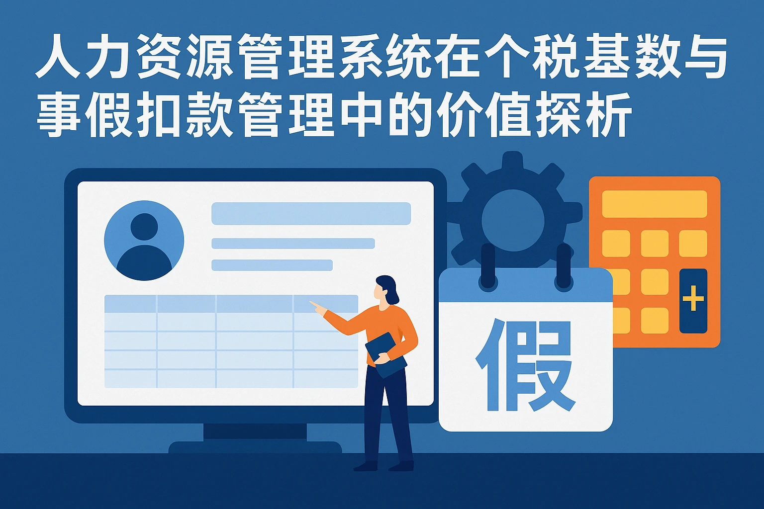 人力资源管理系统在个税基数与事假扣款管理中的价值探析