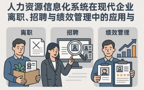 人力资源信息化系统在现代企业离职、招聘与绩效管理中的应用与思考