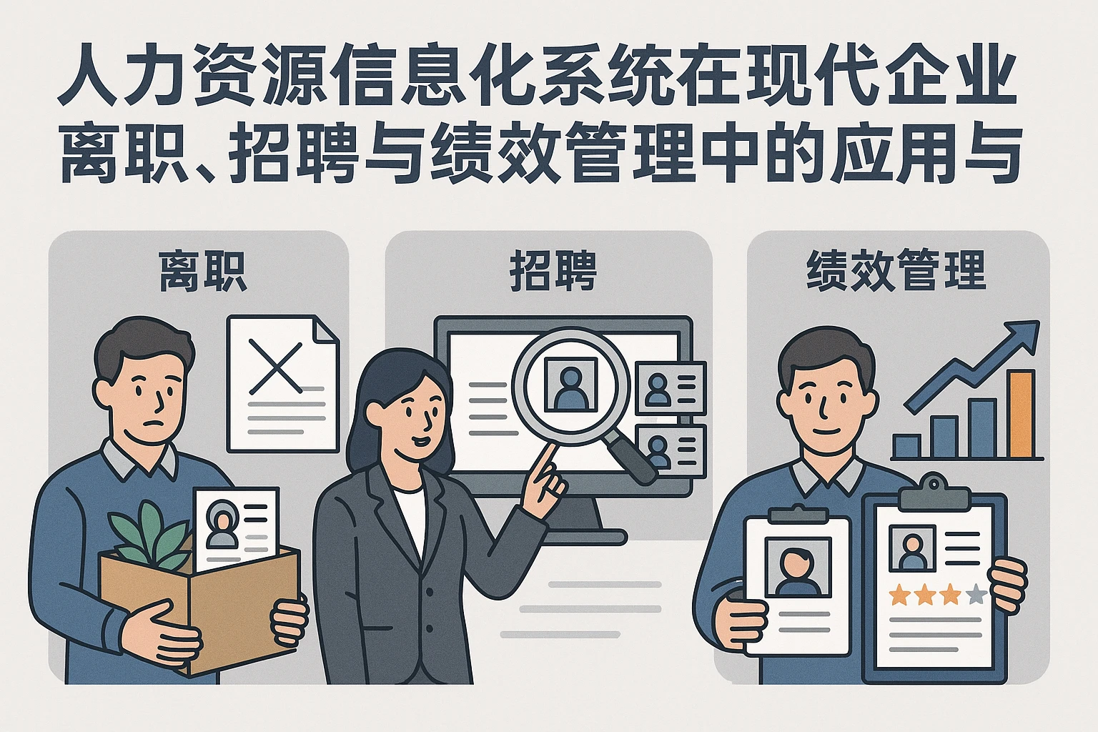 人力资源信息化系统在现代企业离职、招聘与绩效管理中的应用与思考