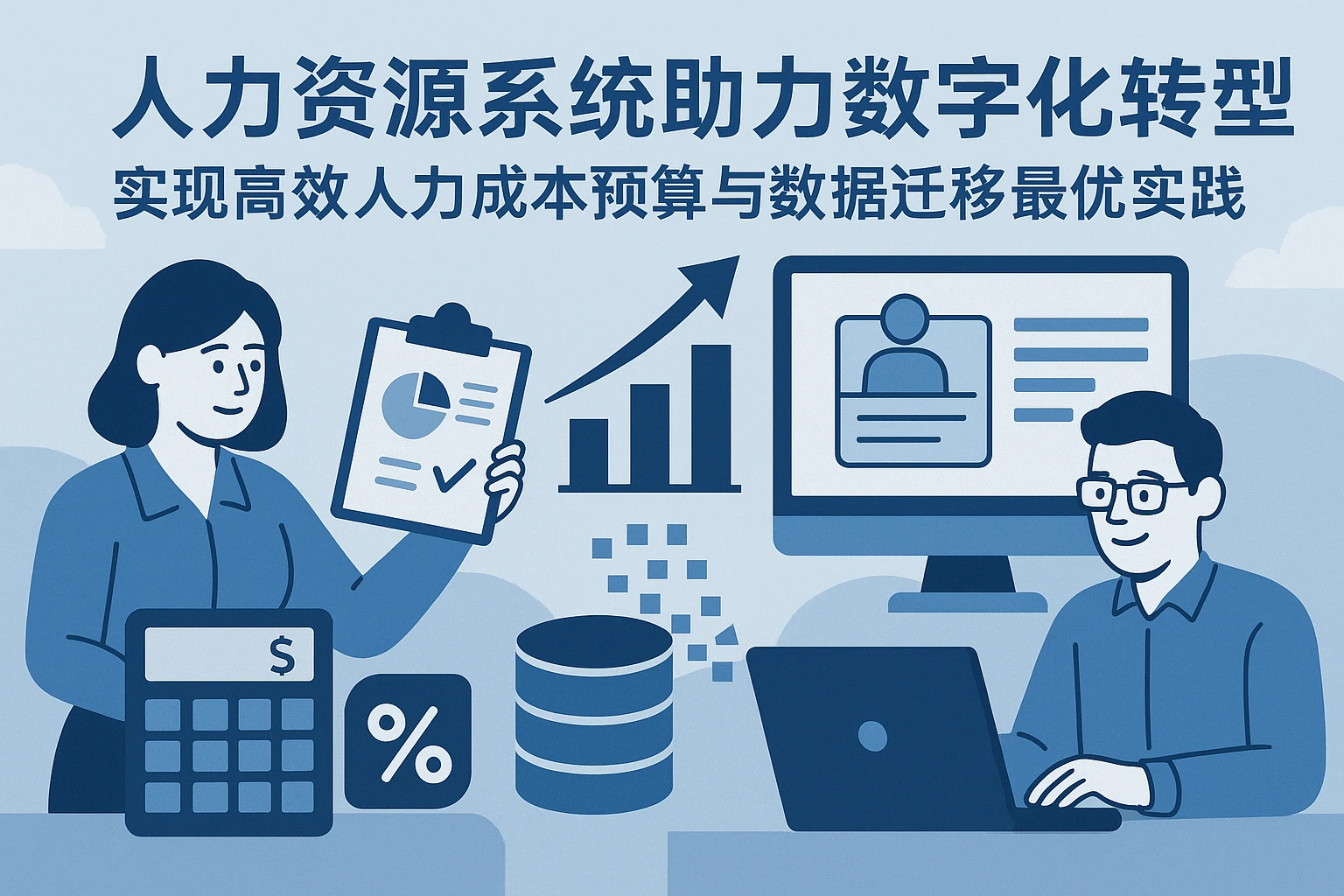 人力资源系统助力数字化转型：实现高效人力成本预算与数据迁移最优实践