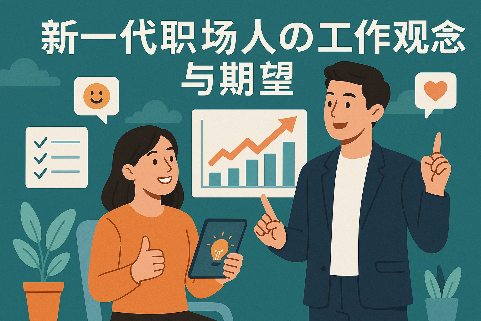 新一代职场人的工作观念与期望