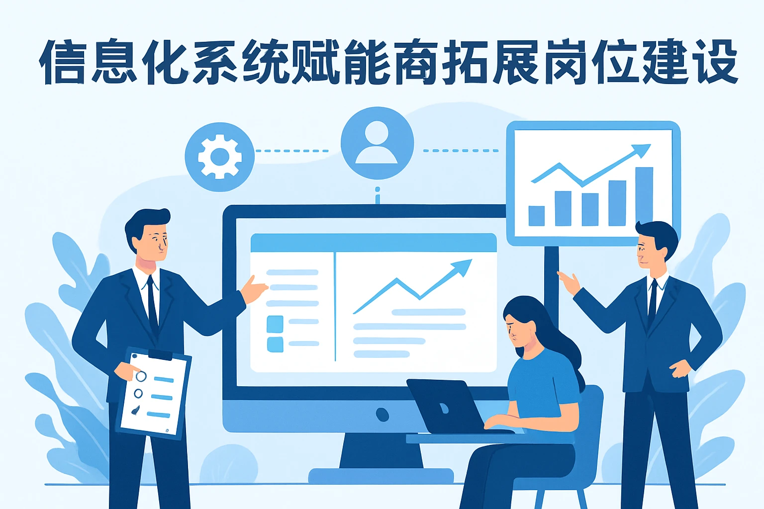 信息化系统赋能商务拓展岗位建设
