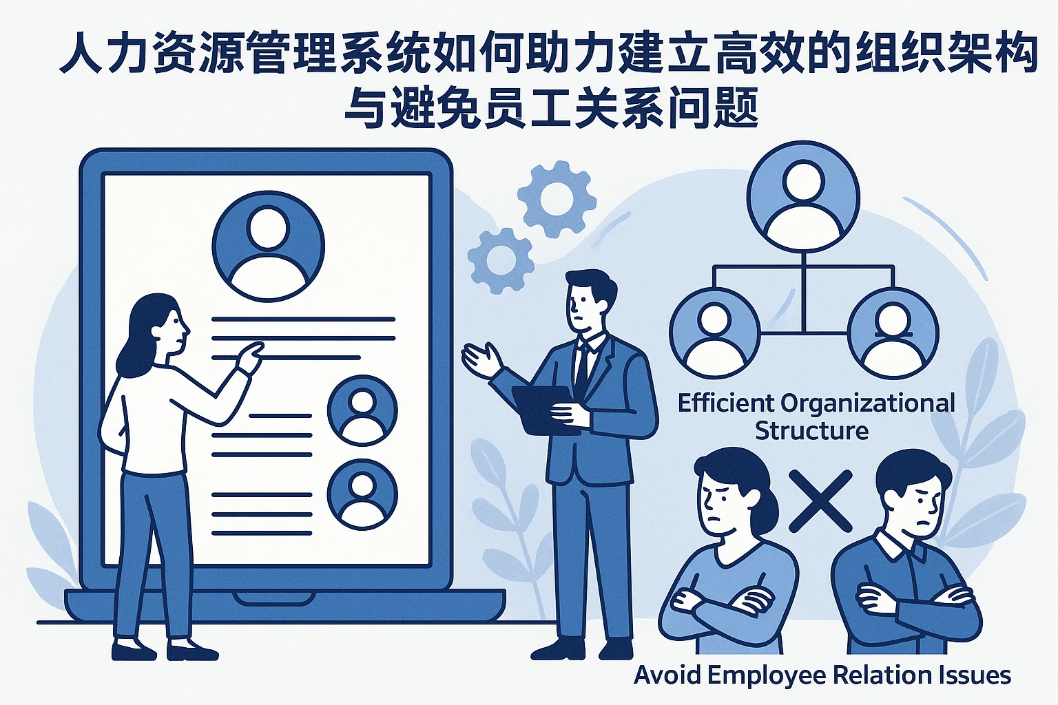 人力资源管理系统如何助力建立高效的组织架构与避免员工关系问题