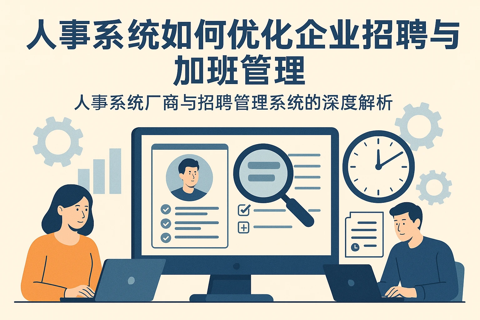 人事系统如何优化企业招聘与加班管理——人事系统厂商与招聘管理系统的深度解析