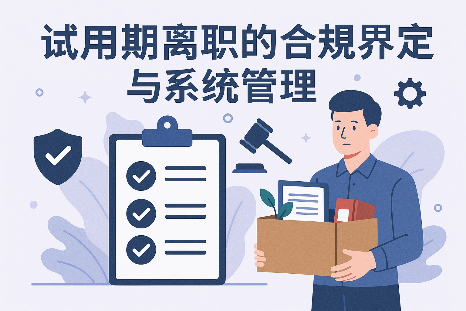 试用期离职的合规界定与系统管理