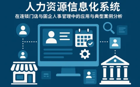 人力资源信息化系统在连锁门店与国企人事管理中的应用与典型案例分析