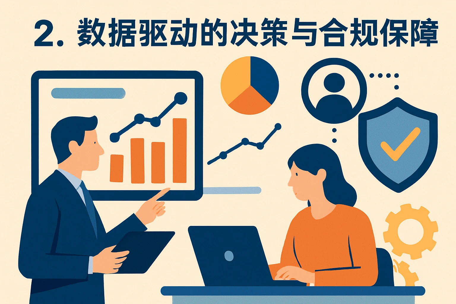 2. 数据驱动的决策与合规保障