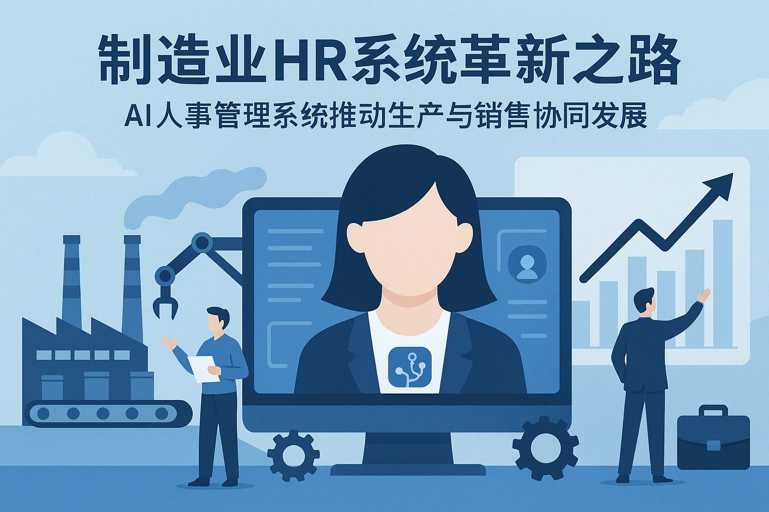 制造业HR系统革新之路：AI人事管理系统推动生产与销售协同发展
