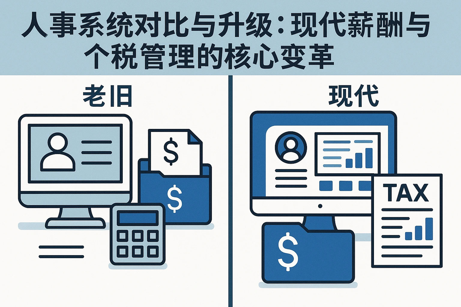 人事系统对比与升级：现代薪酬与个税管理的核心变革
