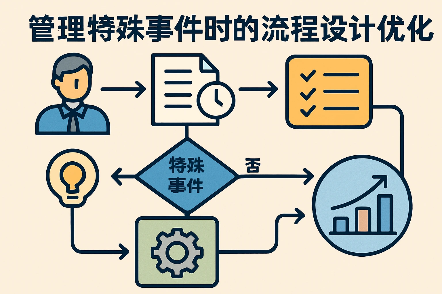 管理特殊事件时的流程设计优化