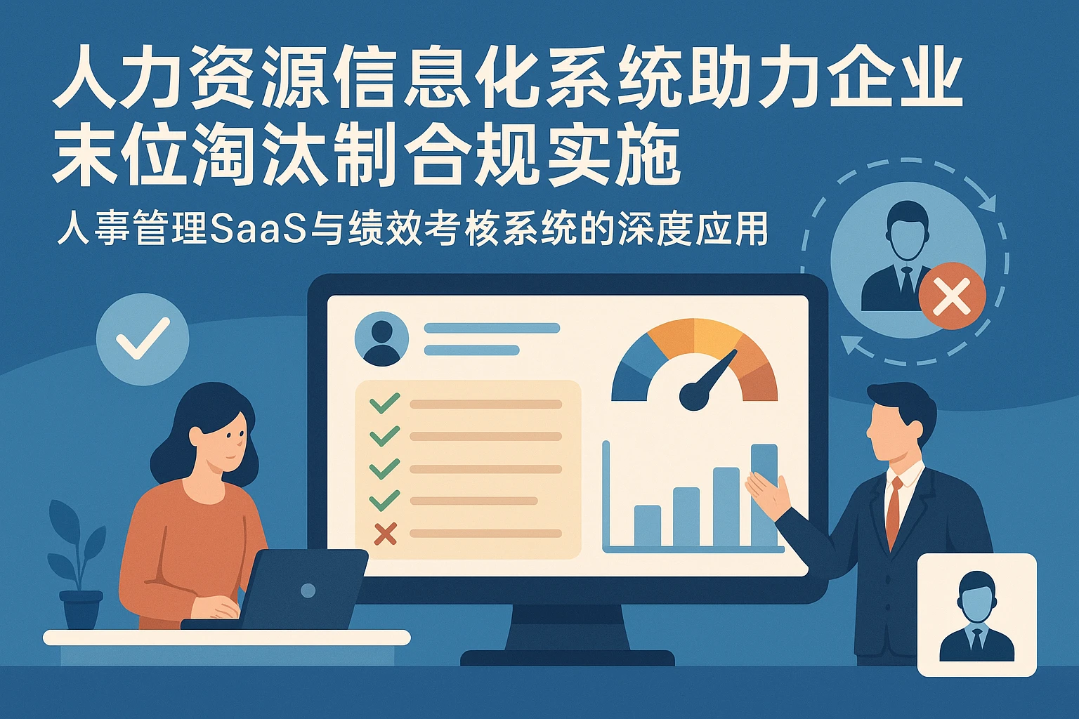 人力资源信息化系统助力企业末位淘汰制合规实施——人事管理SaaS与绩效考核系统的深度应用