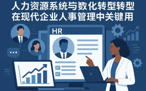 人力资源系统与数字化转型在现代企业人事管理中的关键作用