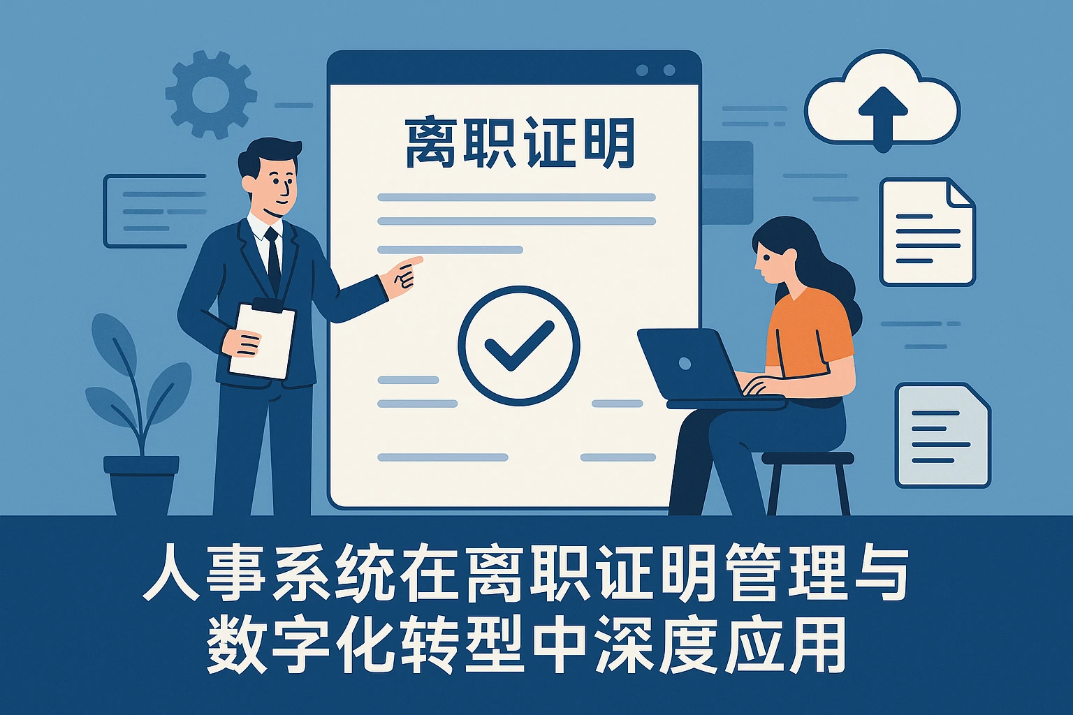 人事系统在离职证明管理与数字化转型中的深度应用