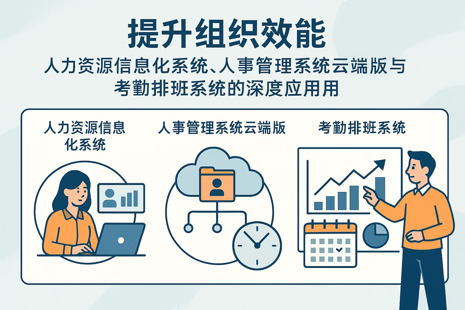 提升组织效能：人力资源信息化系统、人事管理系统云端版与考勤排班系统的深度应用