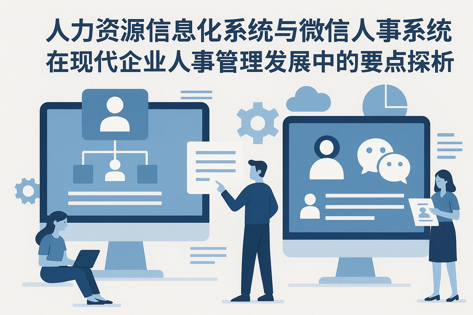 人力资源信息化系统与微信人事系统在现代企业人事管理发展中的要点探析