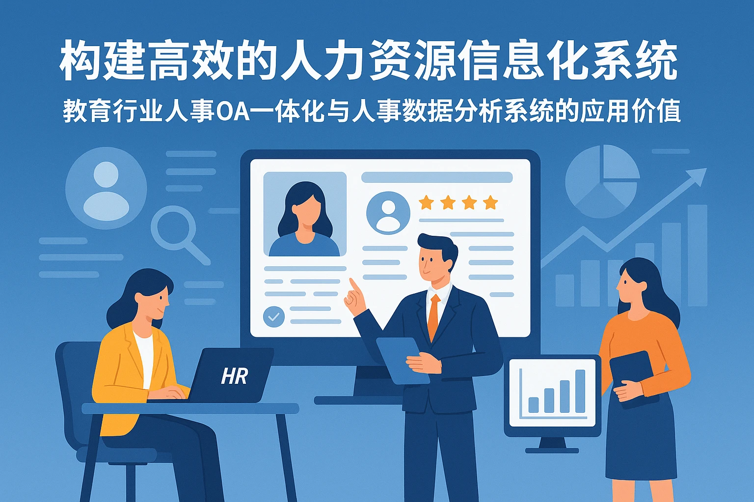 构建高效的人力资源信息化系统：教育行业人事OA一体化与人事数据分析系统的应用价值