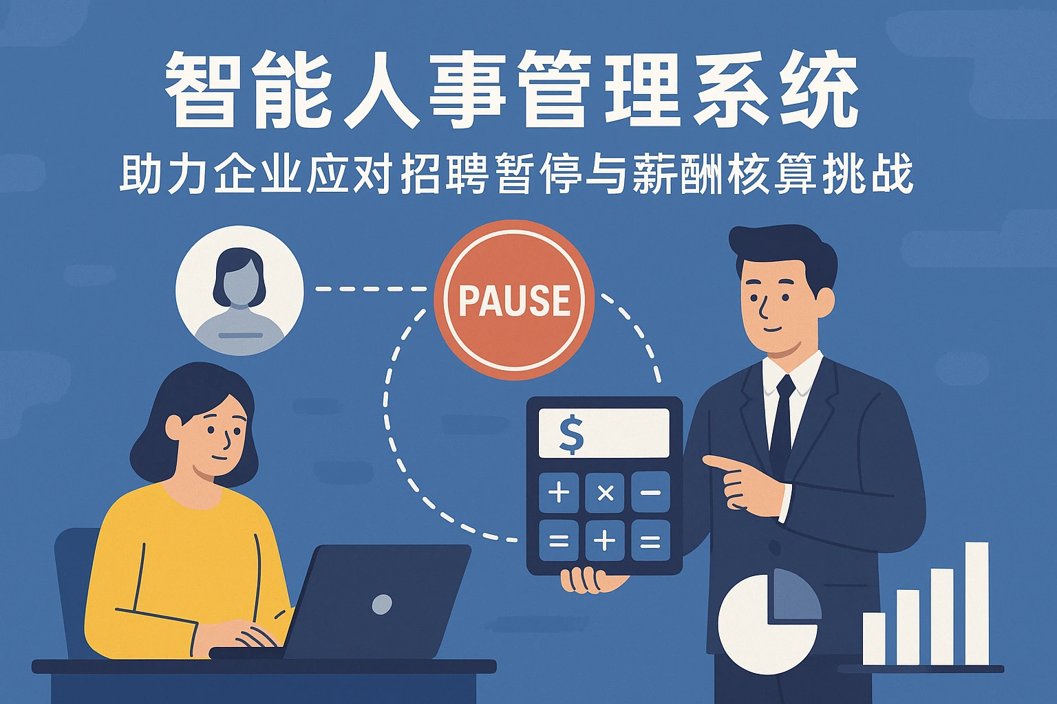 智能人事管理系统助力企业应对招聘暂停与薪酬核算挑战