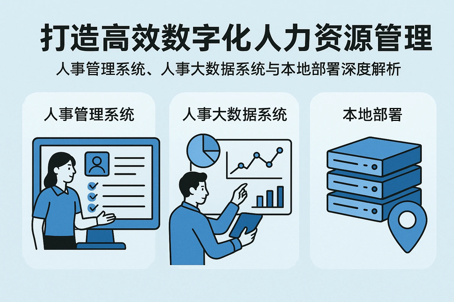 打造高效数字化人力资源管理——人事管理系统、人事大数据系统与本地部署深度解析