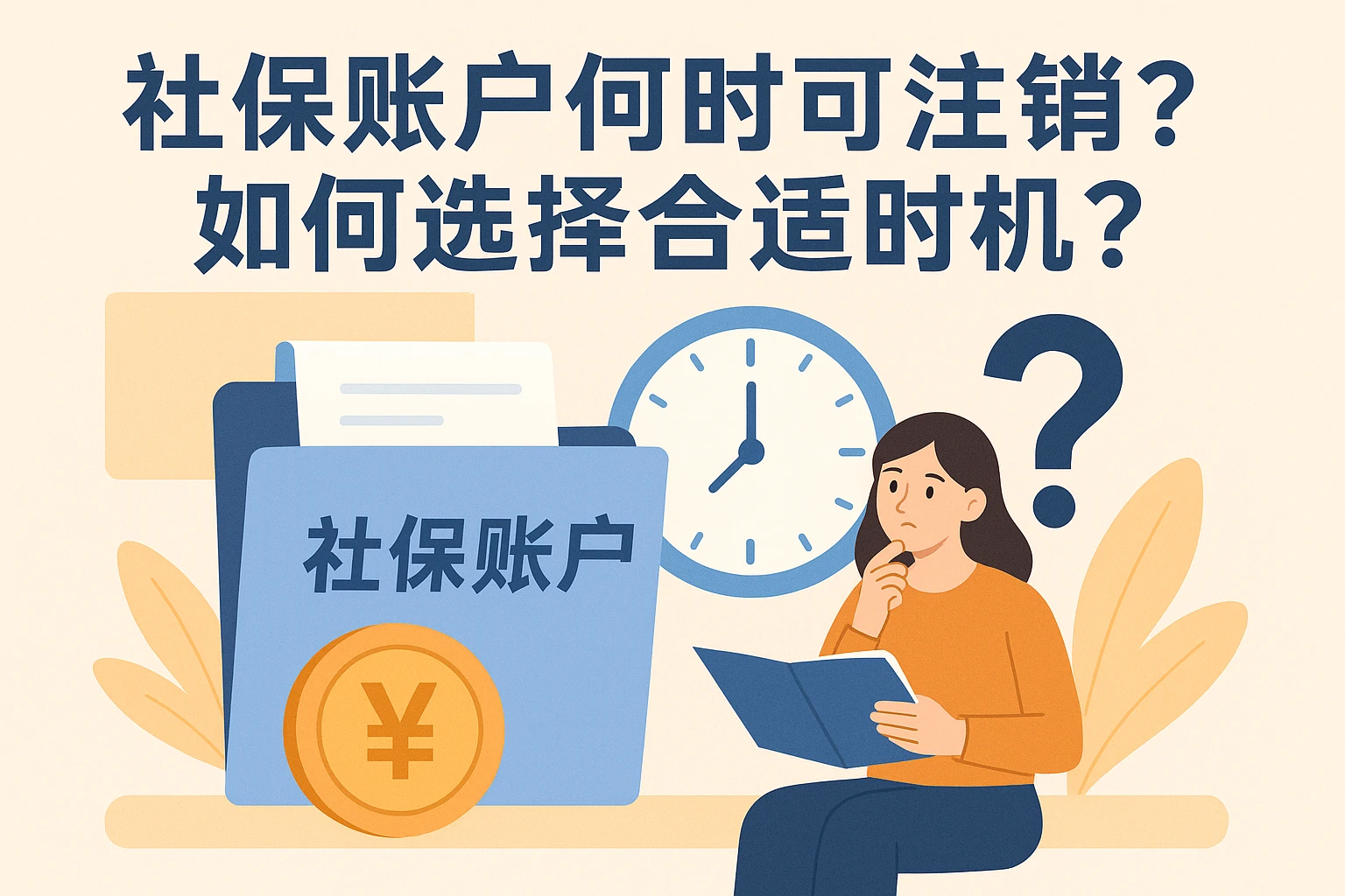 社保账户何时可注销？如何选择合适时机？