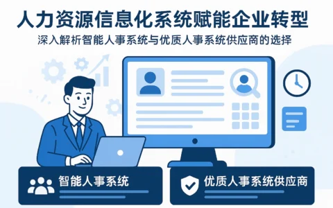 人力资源信息化系统赋能企业转型：深入解析智能人事系统与优质人事系统供应商的选择