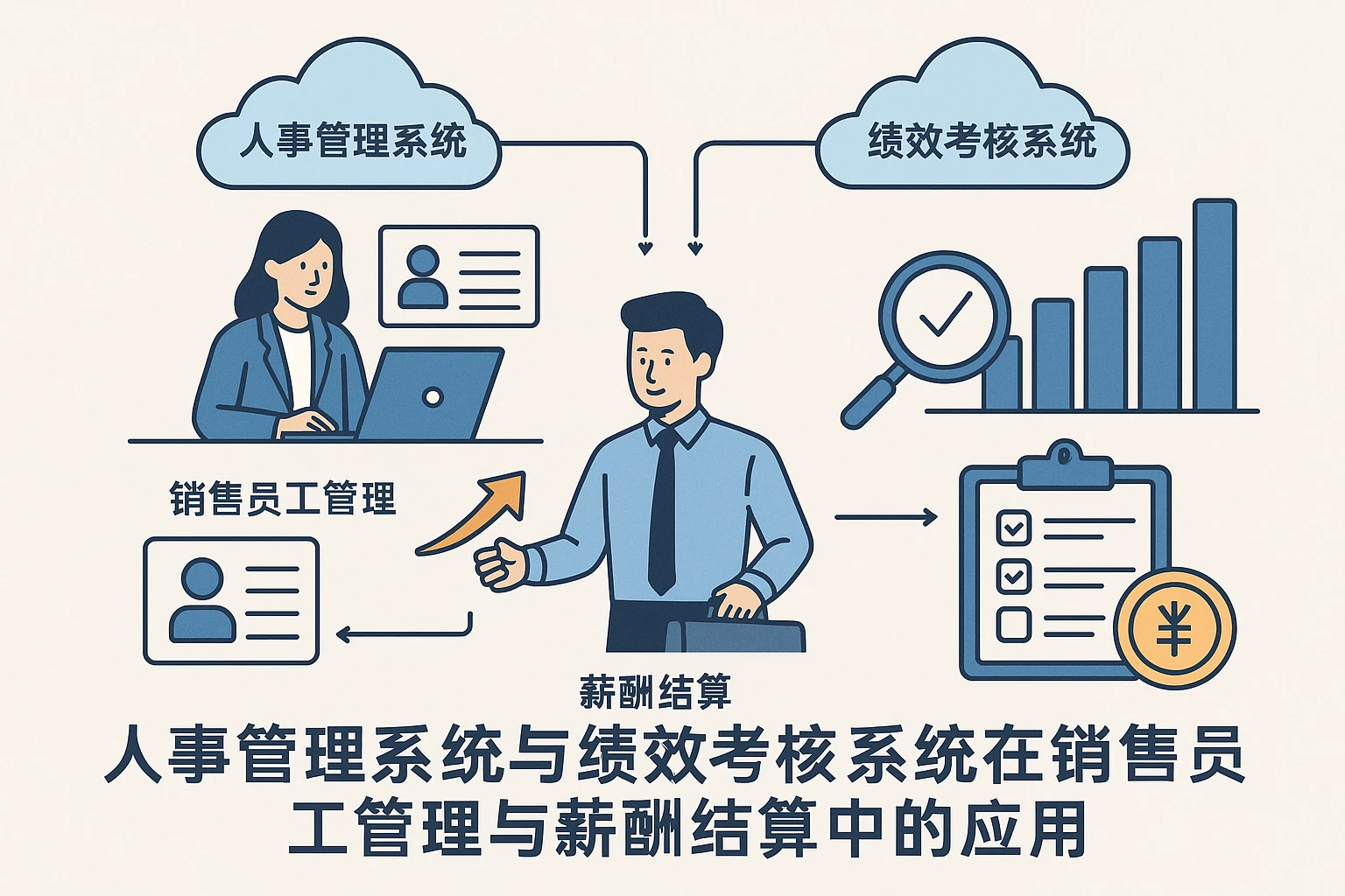 人事管理系统与绩效考核系统在销售员工管理与薪酬结算中的应用