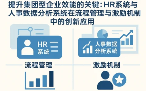 提升集团型企业效能的关键：HR系统与人事数据分析系统在流程管理与激励机制中的创新应用