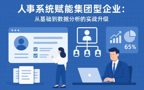 人事系统赋能集团型企业：从基础到数据分析的实战升级