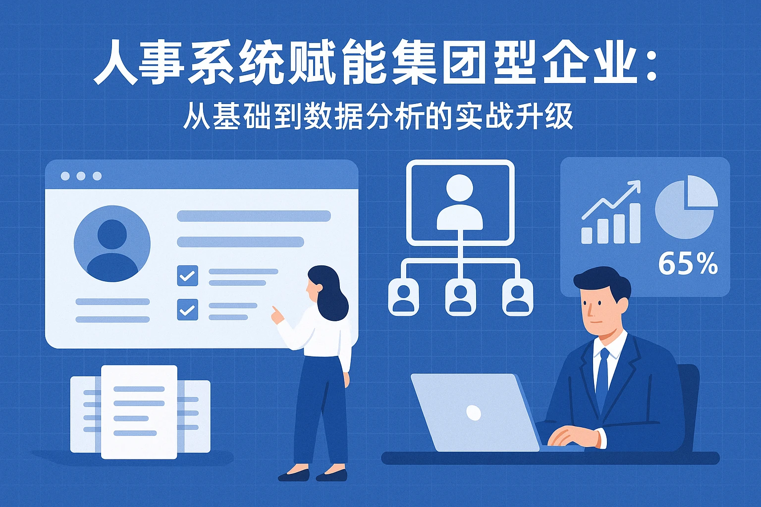 人事系统赋能集团型企业：从基础到数据分析的实战升级